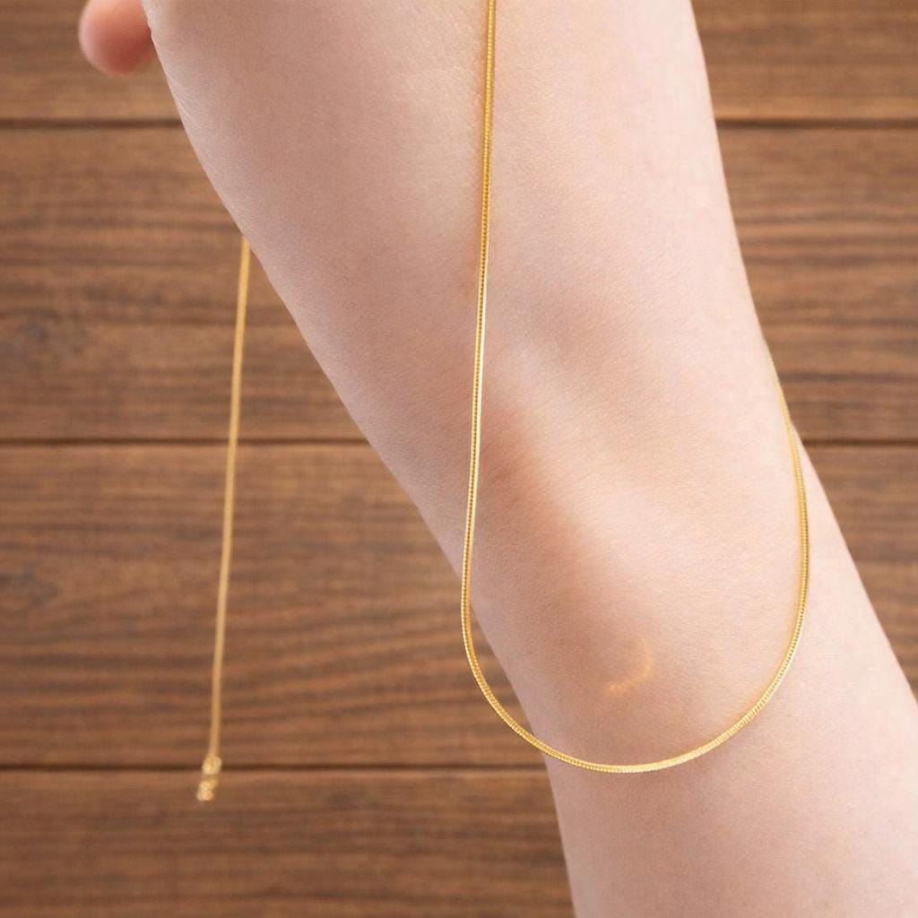 1MM Sterling Silver Snake Chain Necklace, Minimalist Unisex Layering Jewelry