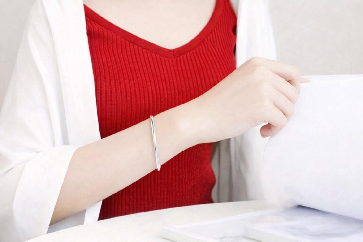 925 Sterling Silver Adjustable Snake Chain Bracelet 16–23cm, Minimalist Elegant Style